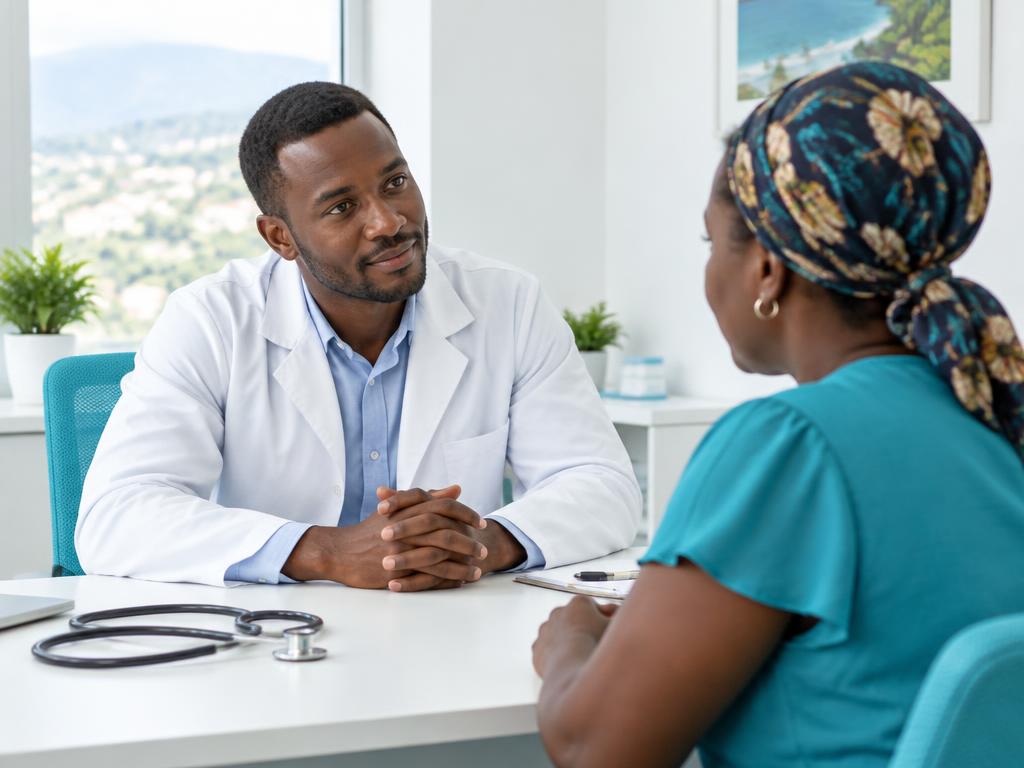Illustration de service : Médecins, personnes et lieu fictifs